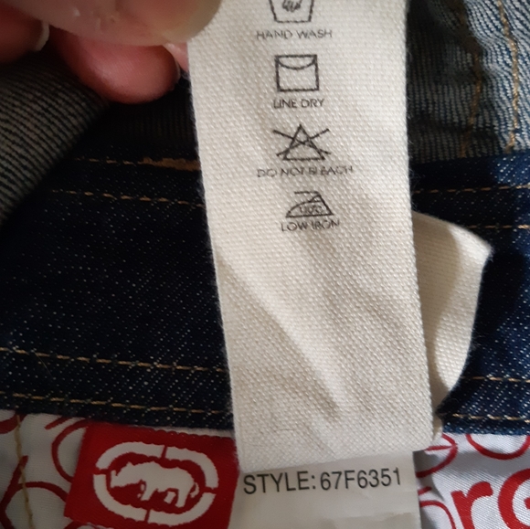 Eckored denim overall - Picture 4 of 6